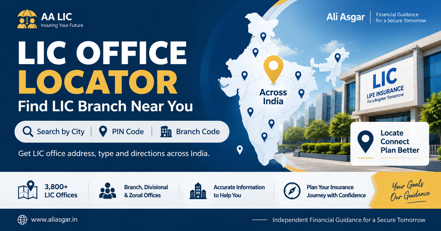 LIC Office Locator – Find LIC Branch Near You
